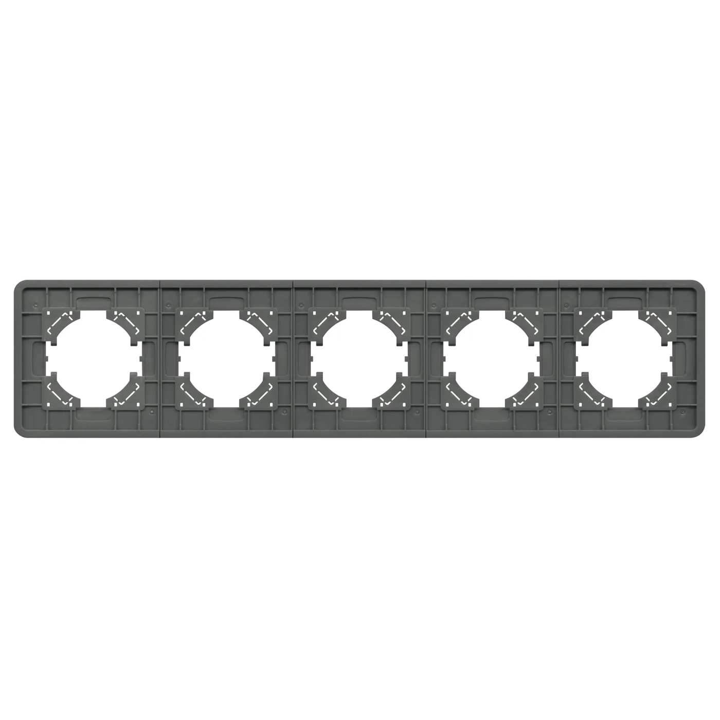 Изображение товара Рамка стеклянная на 5 постов FRM-OMALI-GS-5-GR (Arlight, -) 049706