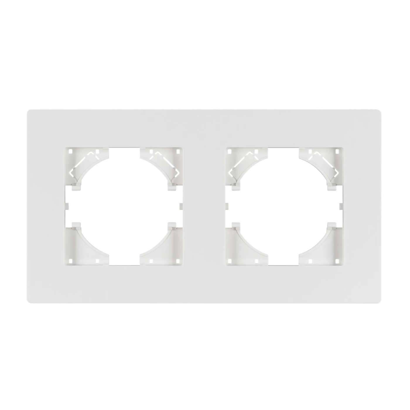 Изображение товара Рамка пластиковая на 2 поста FRM-PERIO-PL-2-WH (Arlight, -) 049750