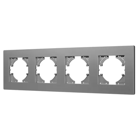Изображение товара Рамка пластиковая на 4 поста FRM-PERIO-PL-4-GR (Arlight, -) 049760
