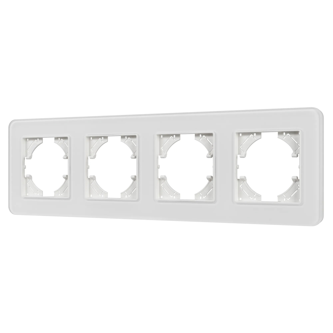 Изображение товара Рамка стеклянная на 4 поста FRM-OMALI-GS-4-WH (Arlight, -) 049700