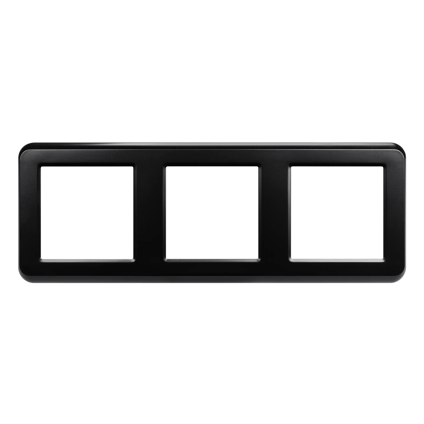 Изображение товара Рамка пластиковая на 3 поста FRM-VERSA-PL-3-BK (Arlight, -) 043784