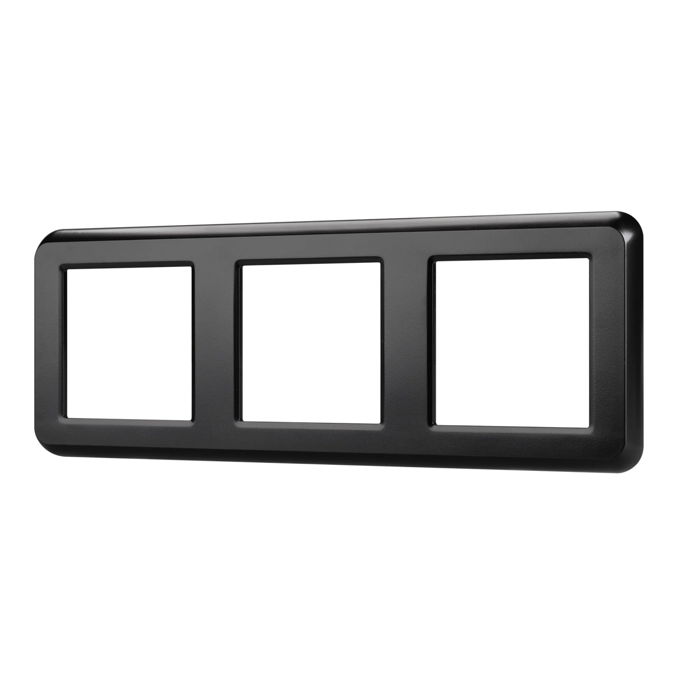 Изображение товара Рамка пластиковая на 3 поста FRM-VERSA-PL-3-BK (Arlight, -) 043784