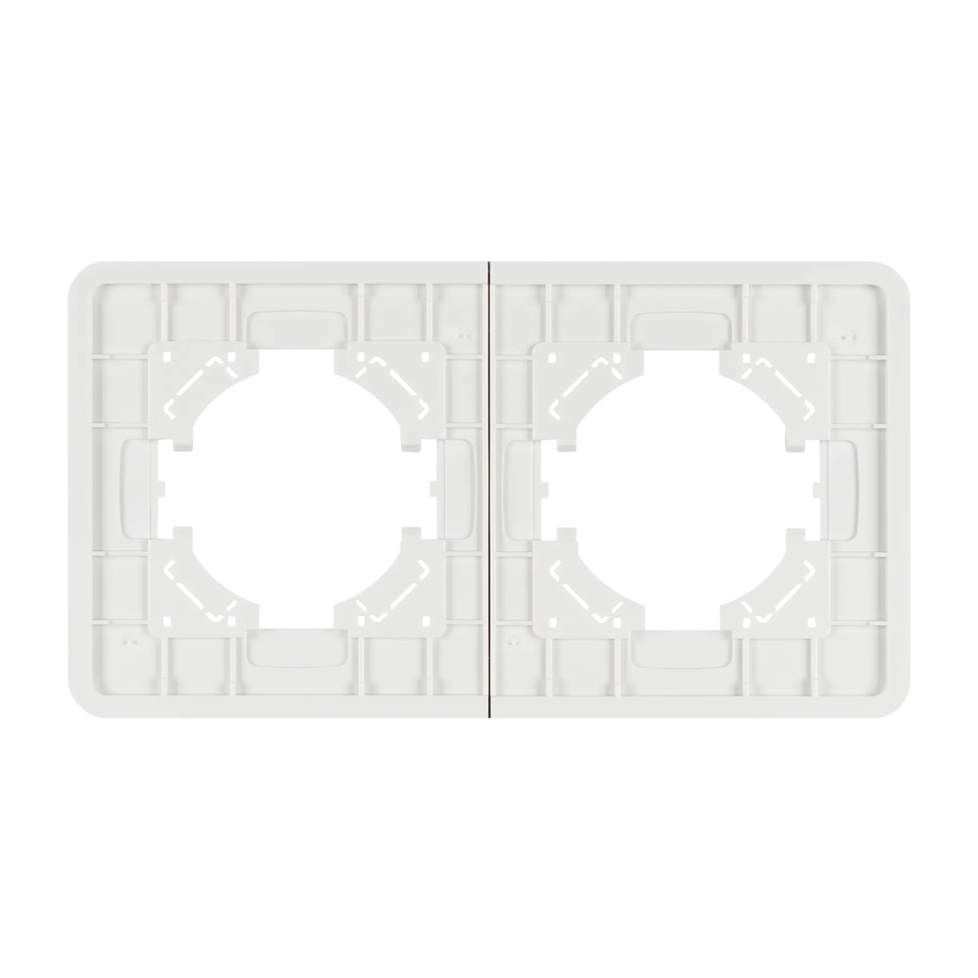 Изображение товара Рамка стеклянная на 2 поста FRM-OMALI-GS-2-WH (Arlight, -) 049692