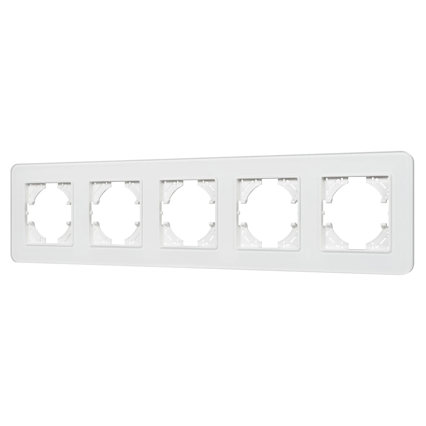 Изображение товара Рамка стеклянная на 5 постов FRM-OMALI-GS-5-WH (Arlight, -) 049704