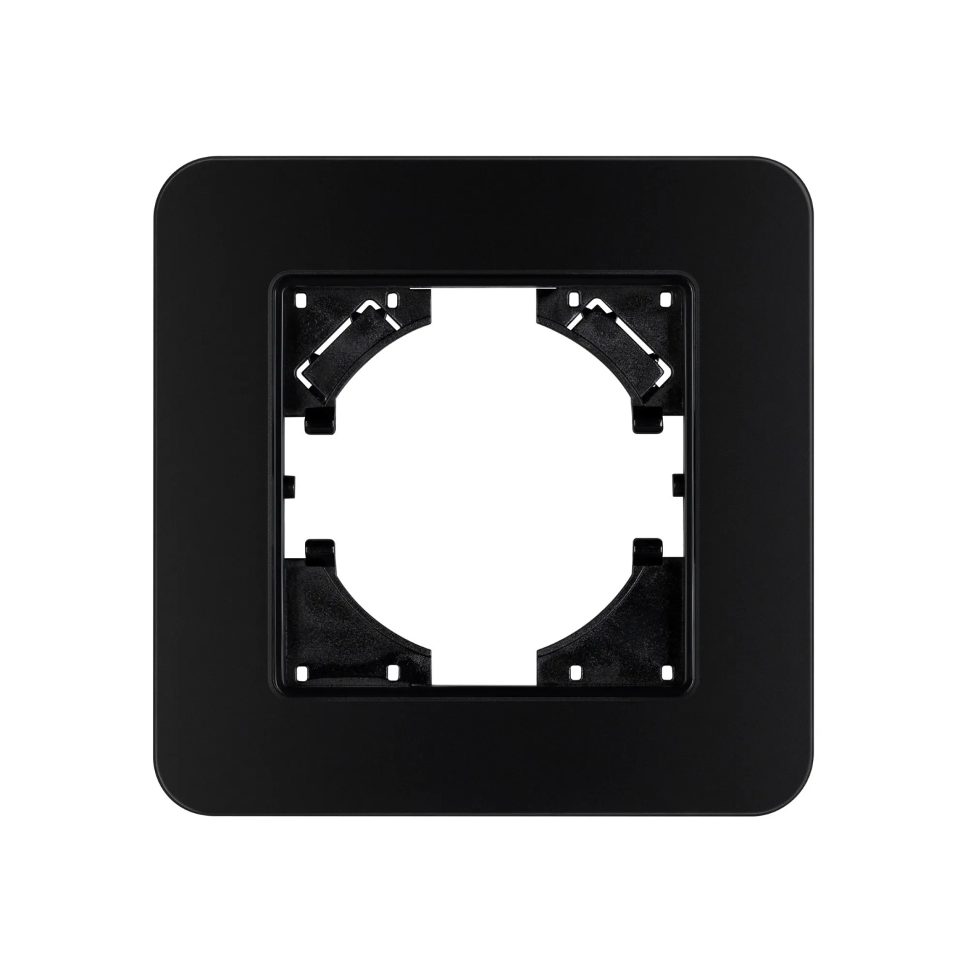 Изображение товара Рамка стеклянная на 1 пост FRM-OMALI-GS-1-BK (Arlight, -) 049662