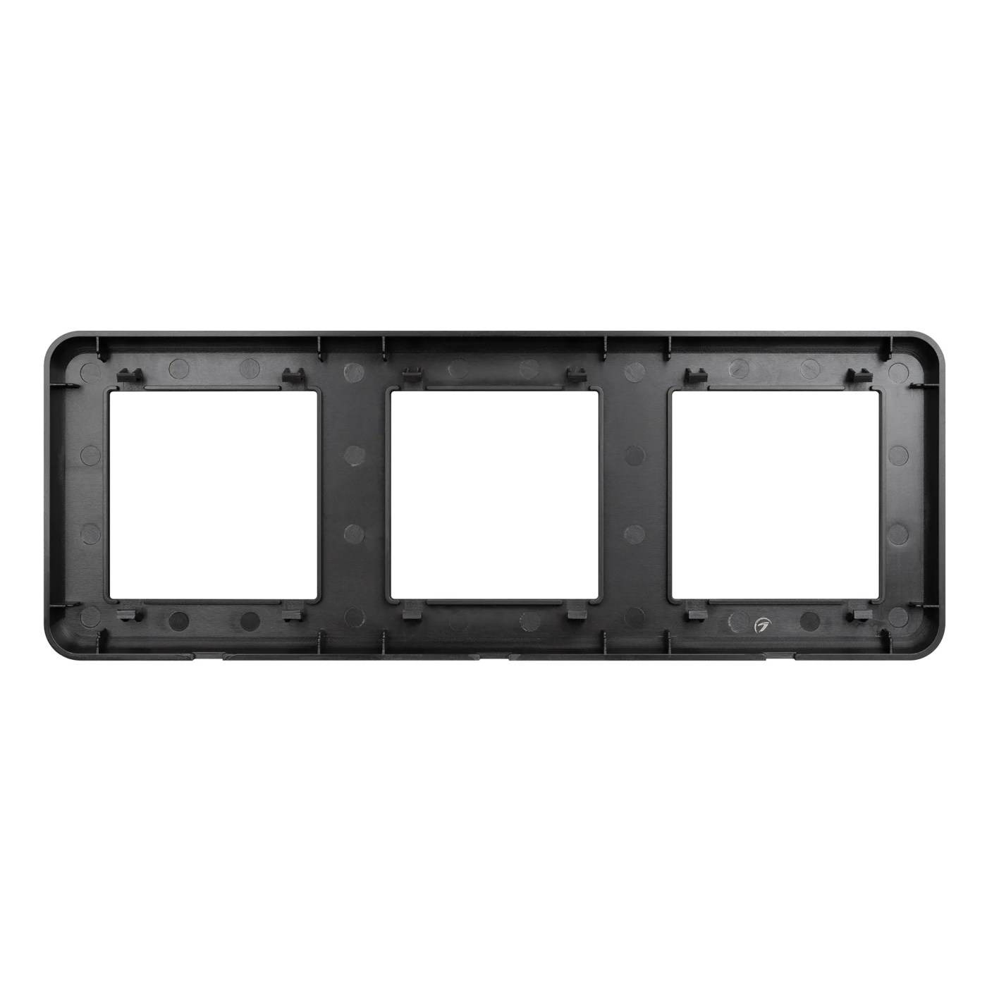 Изображение товара Рамка пластиковая на 3 поста FRM-VERSA-PL-3-BK (Arlight, -) 043784