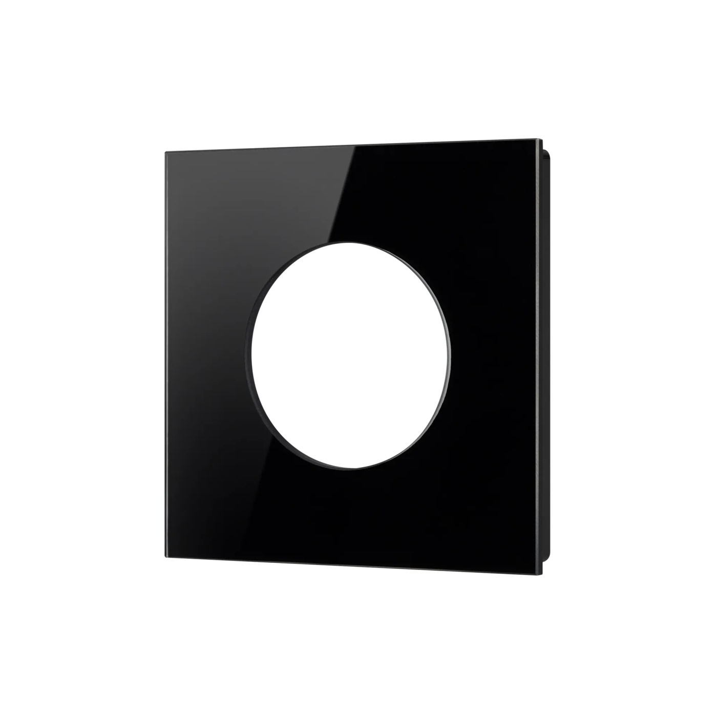 Изображение товара Рамка стеклянная на 1 пост FRM-GLARE-GC-1-BK (Arlight, -) 043833
