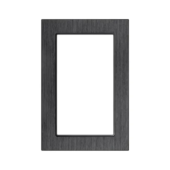 Изображение товара Рамка алюминиевая для двойной розетки FRM-PRESTO-ALS-D-BK (Arlight, -) 043852