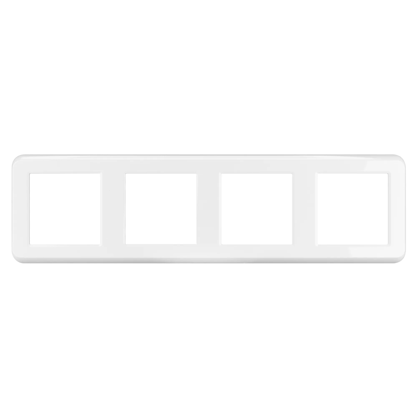 Изображение товара Рамка пластиковая на 4 поста FRM-VERSA-PL-4-WH (Arlight, -) 045187