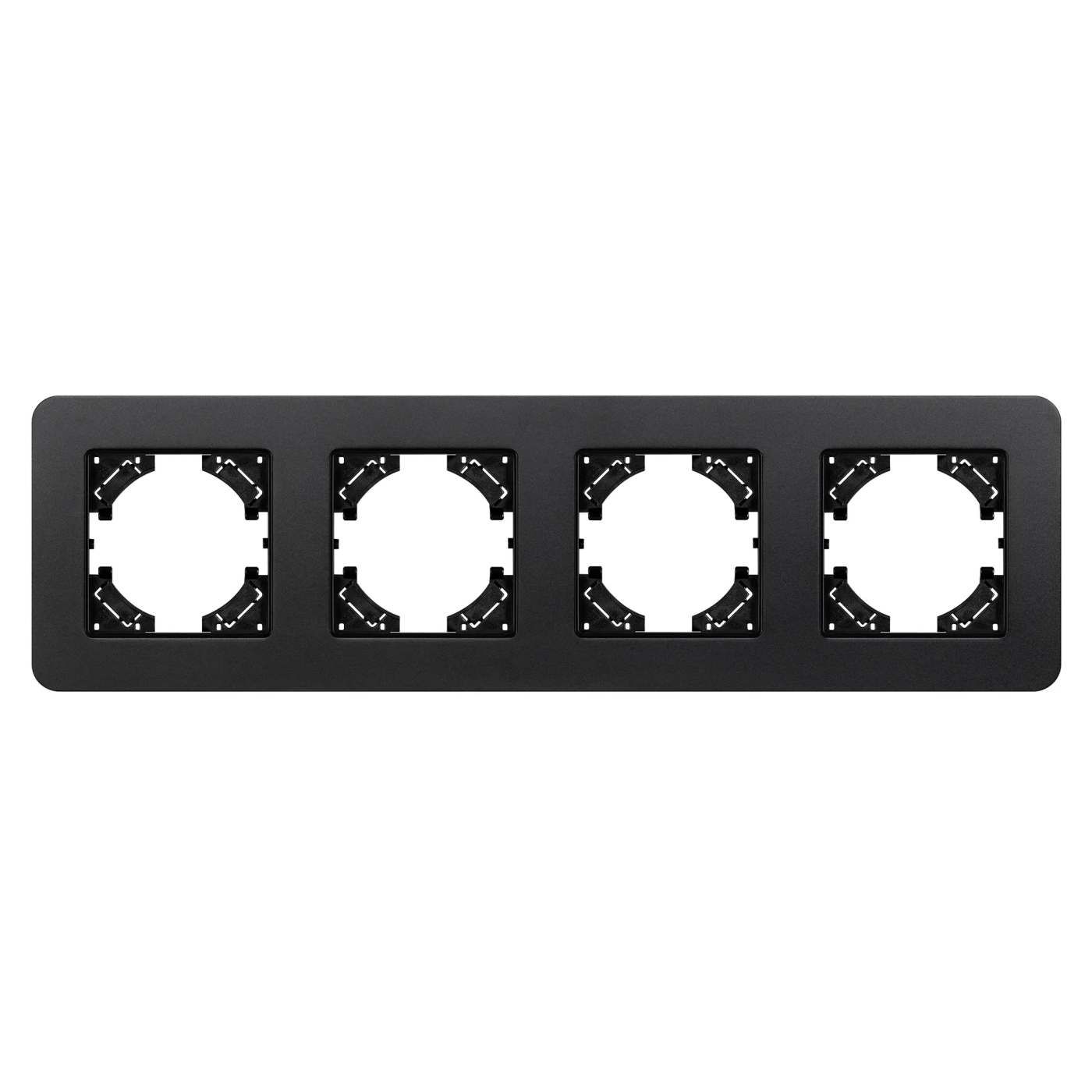 Изображение товара Рамка алюминиевая на 4 поста FRM-AKIRY-SFAL-4-BK (Arlight, -) 049744