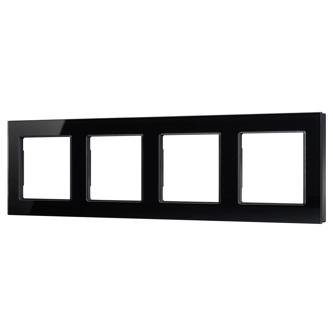 Изображение товара Рамка стеклянная на 4 поста FRM-GLARE-GS-4-BK (Arlight, -) 043803