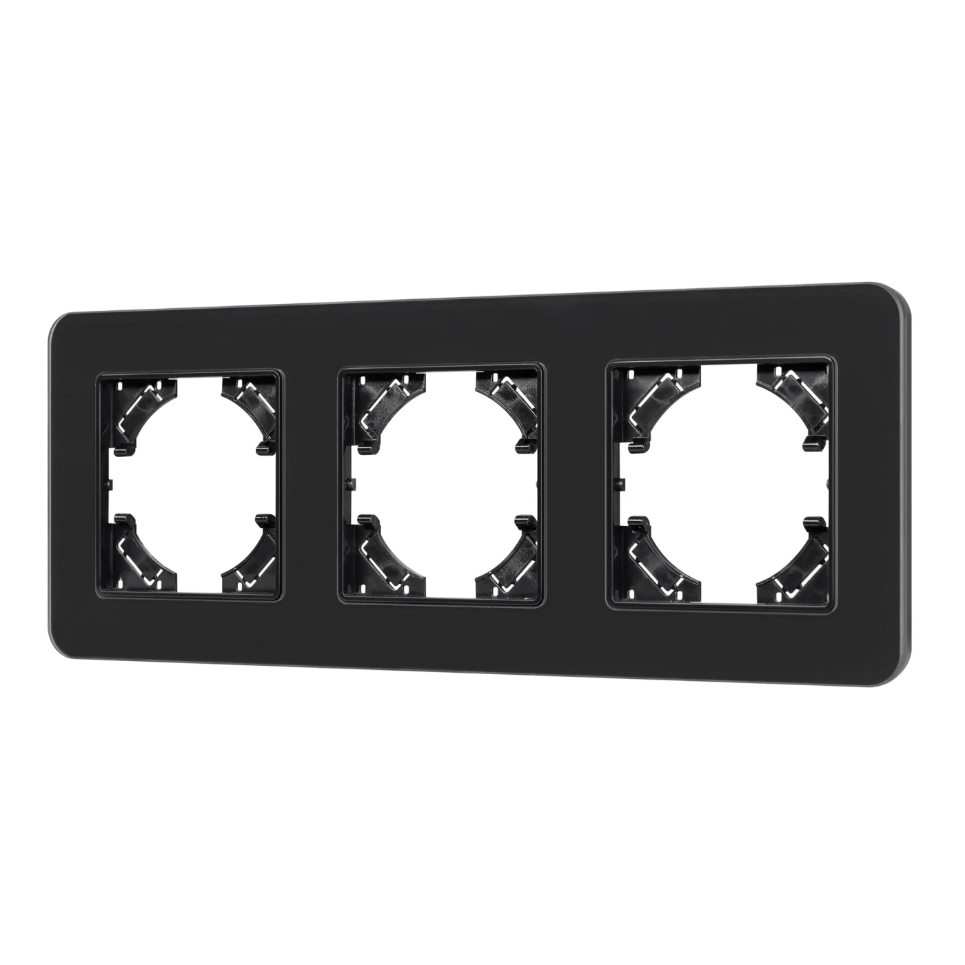 Изображение товара Рамка стеклянная на 3 поста FRM-OMALI-SFGS-3-BK (Arlight, -) 049713