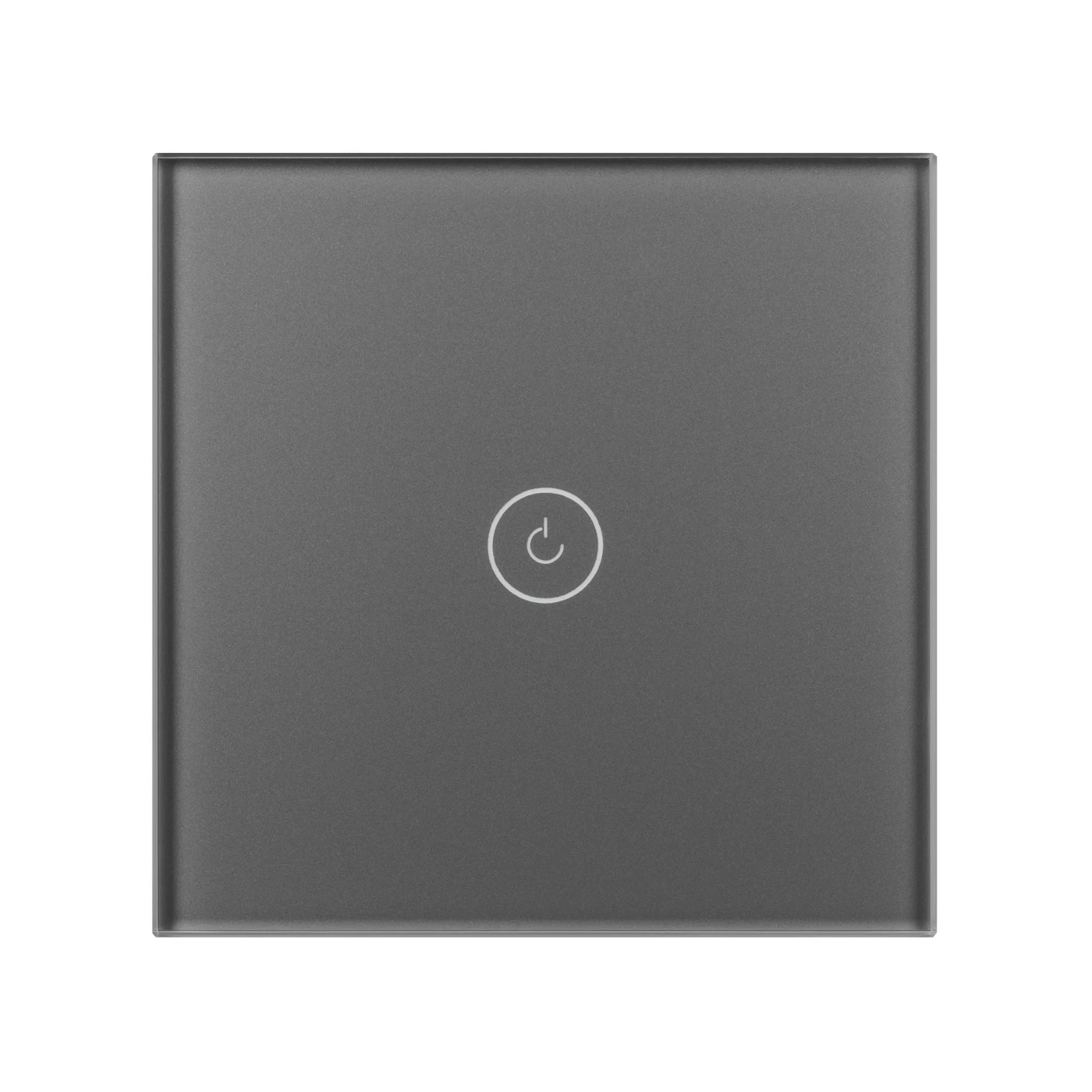 Изображение товара Выключатель сенсорный SWT-OMALI-S01-ZB-GR (250V, 10A, Zigbee) (Arlight, Стекло) 050036