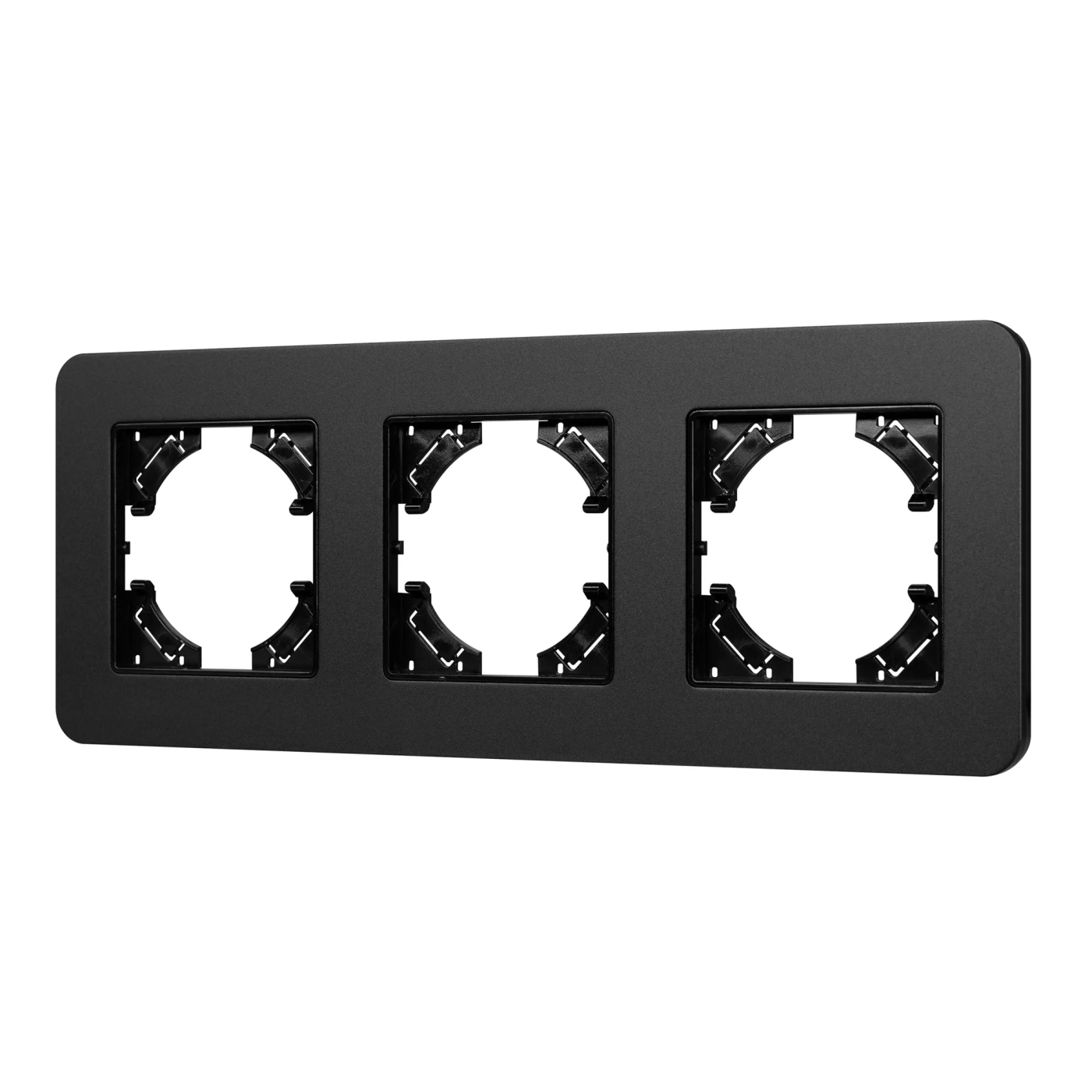 Изображение товара Рамка алюминиевая на 3 поста FRM-AKIRY-SFAL-3-BK (Arlight, -) 049741