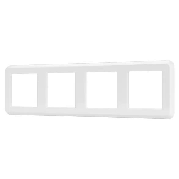 Изображение товара Рамка пластиковая на 4 поста FRM-VERSA-PL-4-WH (Arlight, -) 045187
