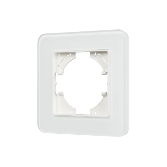 Изображение товара Рамка стеклянная на 1 пост FRM-OMALI-GS-1-WH (Arlight, -) 049648