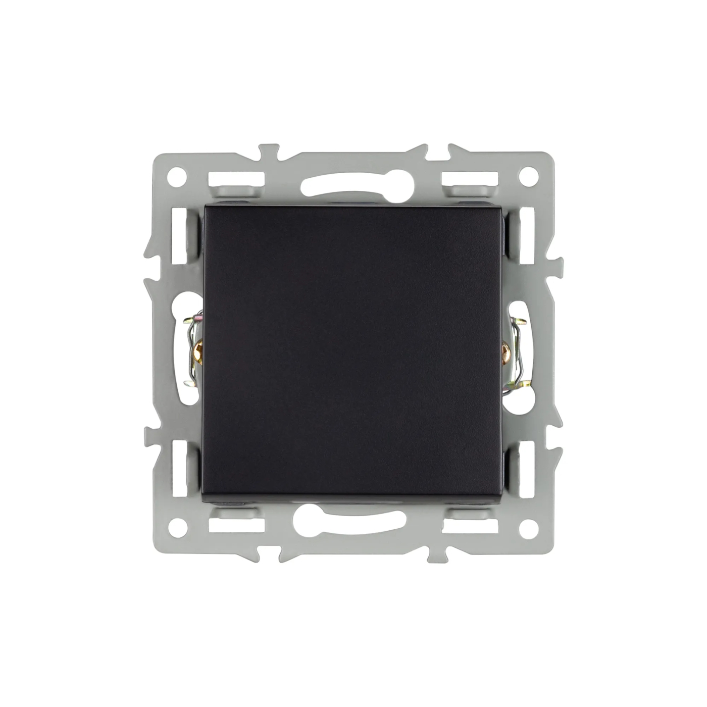 Изображение товара Выключатель одноклавишный, чёрный, SWT-MK01-PL-BK (250V, 16A) (Arlight, -) 043711, OMALI, AKYRI, PERIO, XSILO