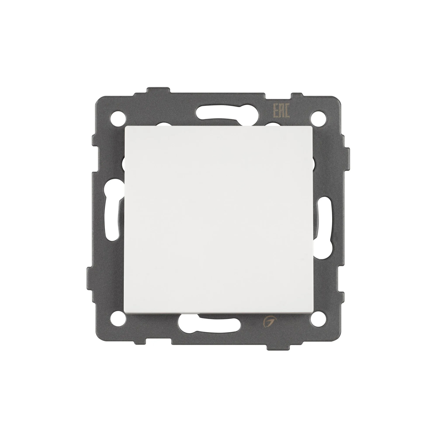 Изображение товара Переключатель одноклавишный перекрестный, белый, SWT-MKX1-PL-WH-V (250V, 10A) (Arlight, -) 049875, OMALI, AKYRI, PERIO, XSILO