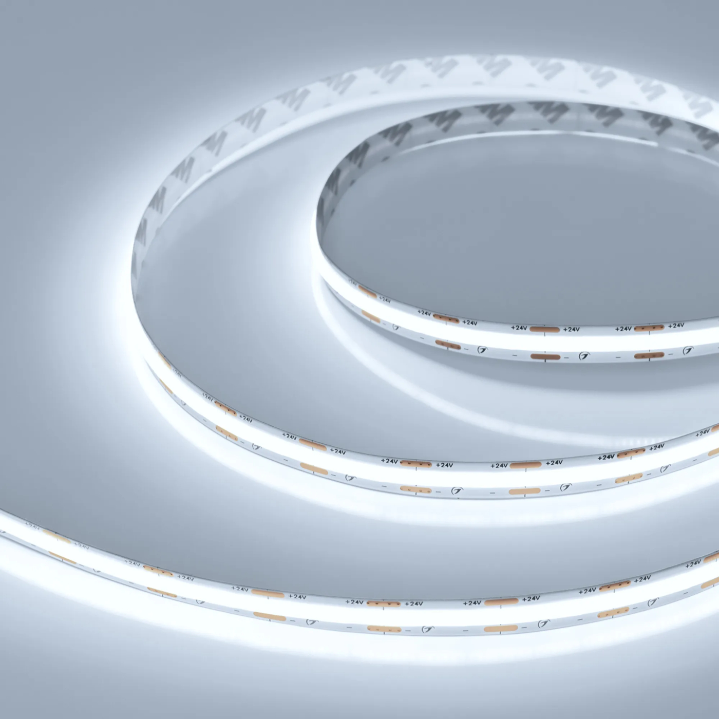 Изображение товара Светодиодная лента COB-X560-10mm 24V White6000 (9.6 W/m, IP20, 10m) (Arlight, 5 лет) 049058