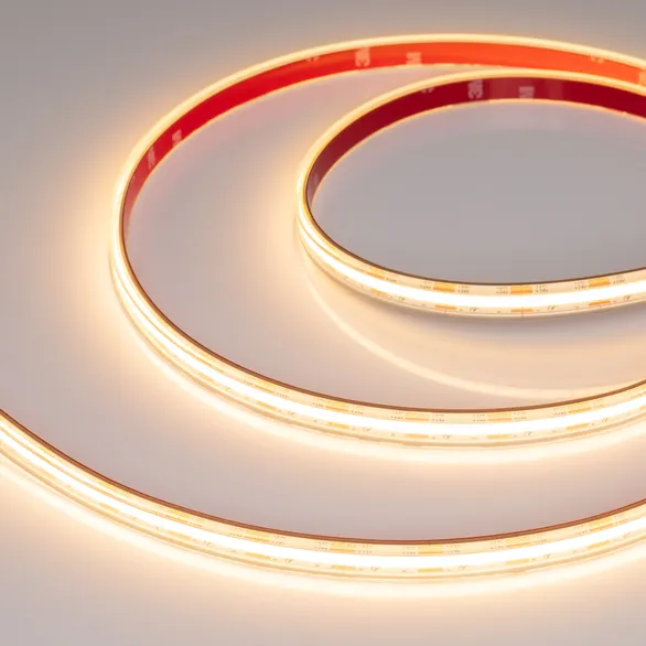 Изображение товара Светодиодная лента герметичная COB-PS-X560-12mm 24V Warm2700 (9.6 W/m, IP67, 10m) (Arlight, 5 лет) 048910