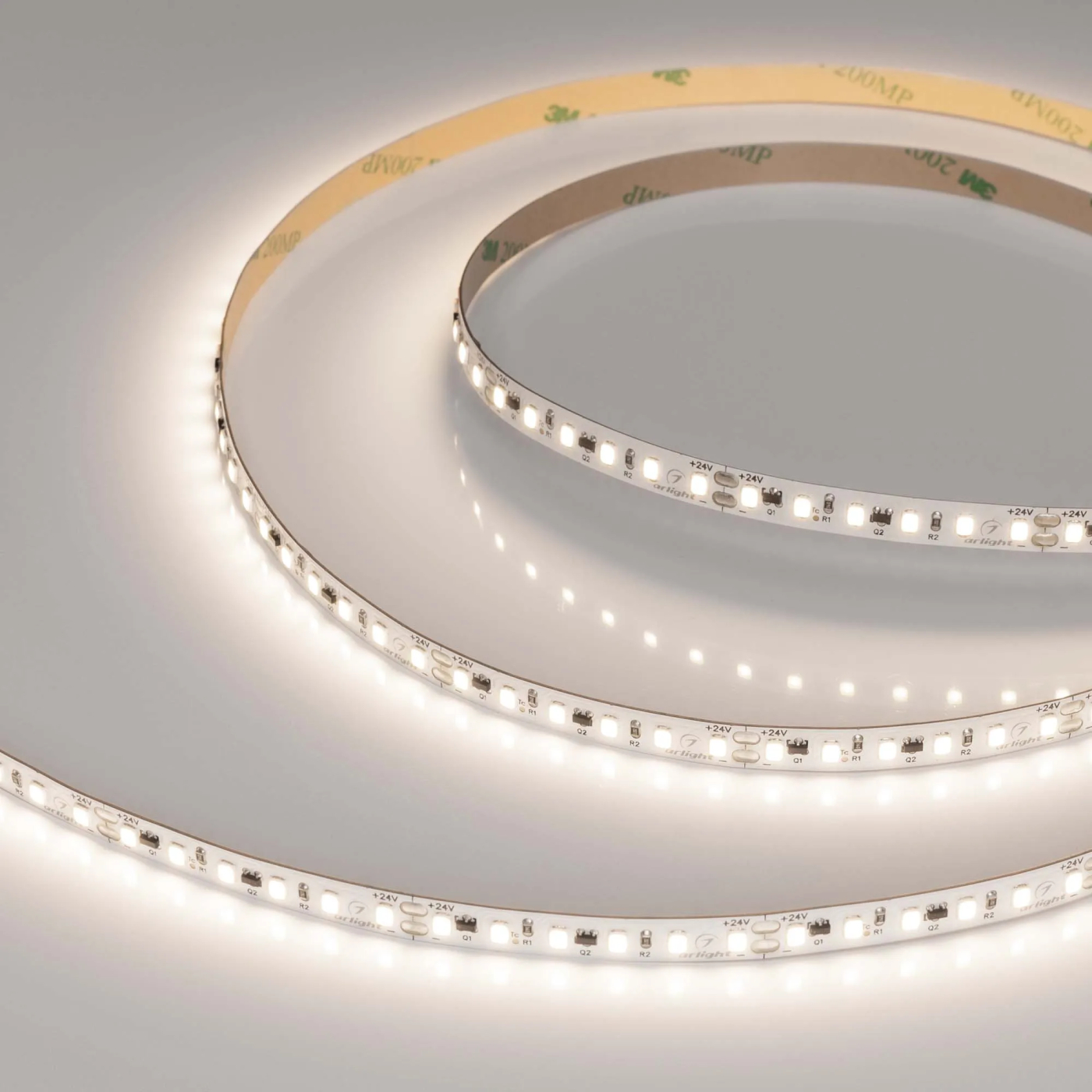 Изображение товара Светодиодная лента IC-A120-8mm 24V Day4000 (9.6 W/m, IP20, 2835, 10m) (Arlight, стабилизированная) 037961