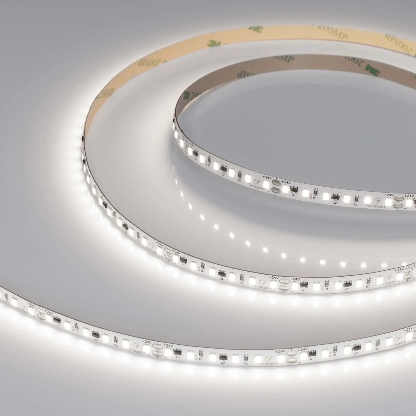 Изображение товара Светодиодная лента IC-A120-8mm 24V White6000 (9.6 W/m, IP20, 2835, 10m) (Arlight, стабилизированная) 037963