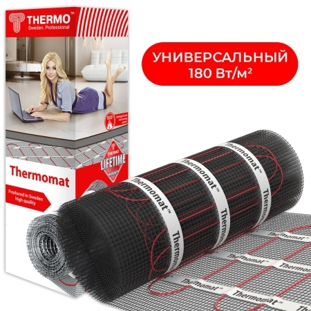 Изображение товара Мат нагревательный Thermomat TVK-180 10 м.кв (комплект без регулятора) Thermo