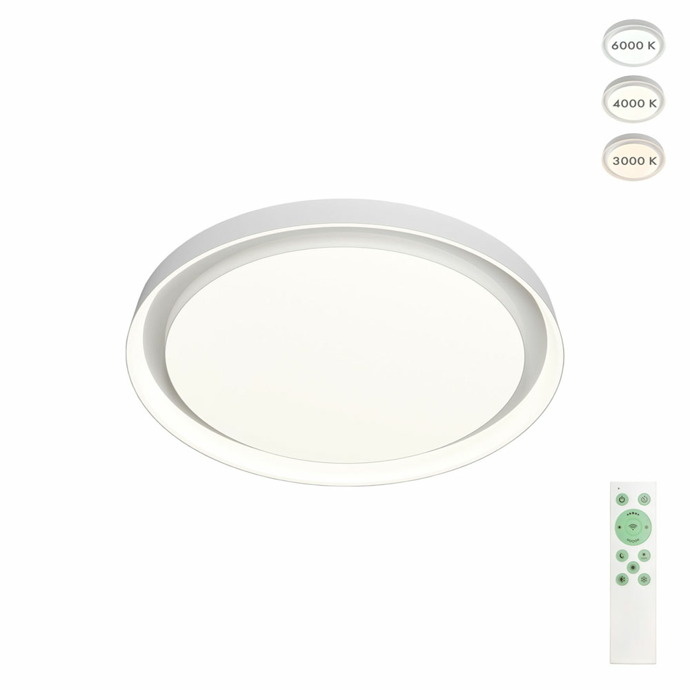 Изображение товара Потолочный светодиодный светильник Cany DK6515-WH , Denkirs