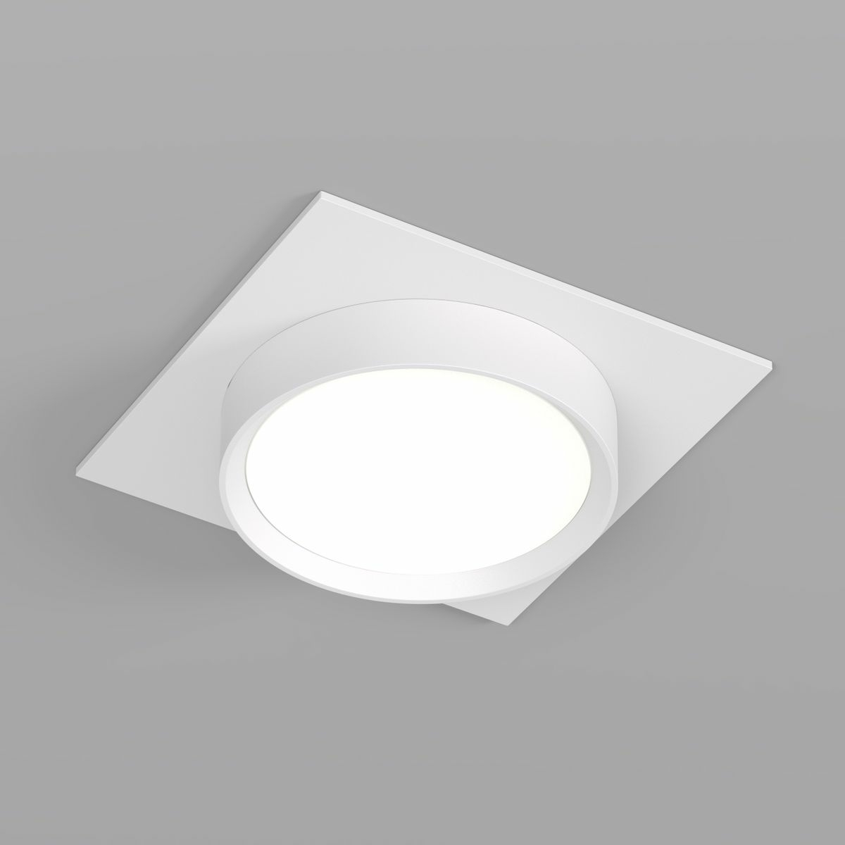 Изображение товара Встраиваемый светильник Flat DK2091-WH, Denkirs