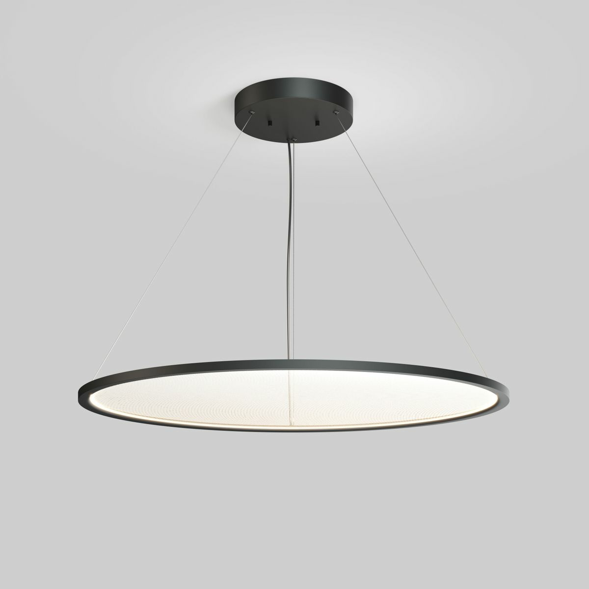Изображение товара Подвесной горизонтальный светодиодный светильник Veil DK6620-BK , Denkirs