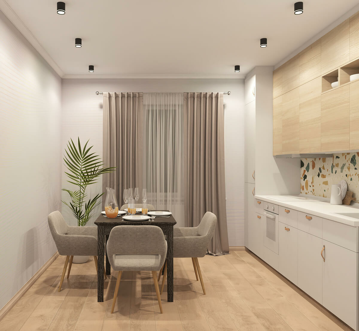 Изображение товара Точечный светодиодный светильник DK4016-BK, Denkirs