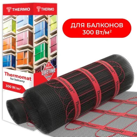 Изображение товара Мат нагревательный Thermomat TVK-300 BL 3 м.кв (комплект без регулятора) Thermo