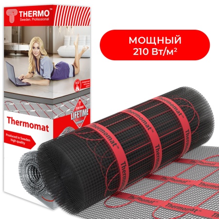 Изображение товара Мат нагревательный Thermomat TVK-210 0,9 м.кв. (комплект без регулятора) Thermo