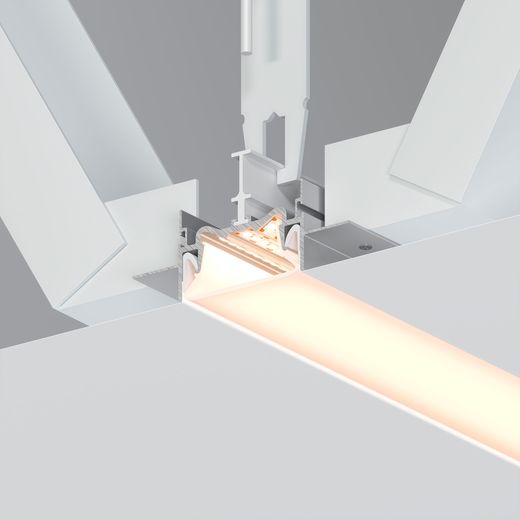 Изображение товара Профиль FOLED-50-CEIL-CENTER-2000 (Arlight, Алюминий) 035769
