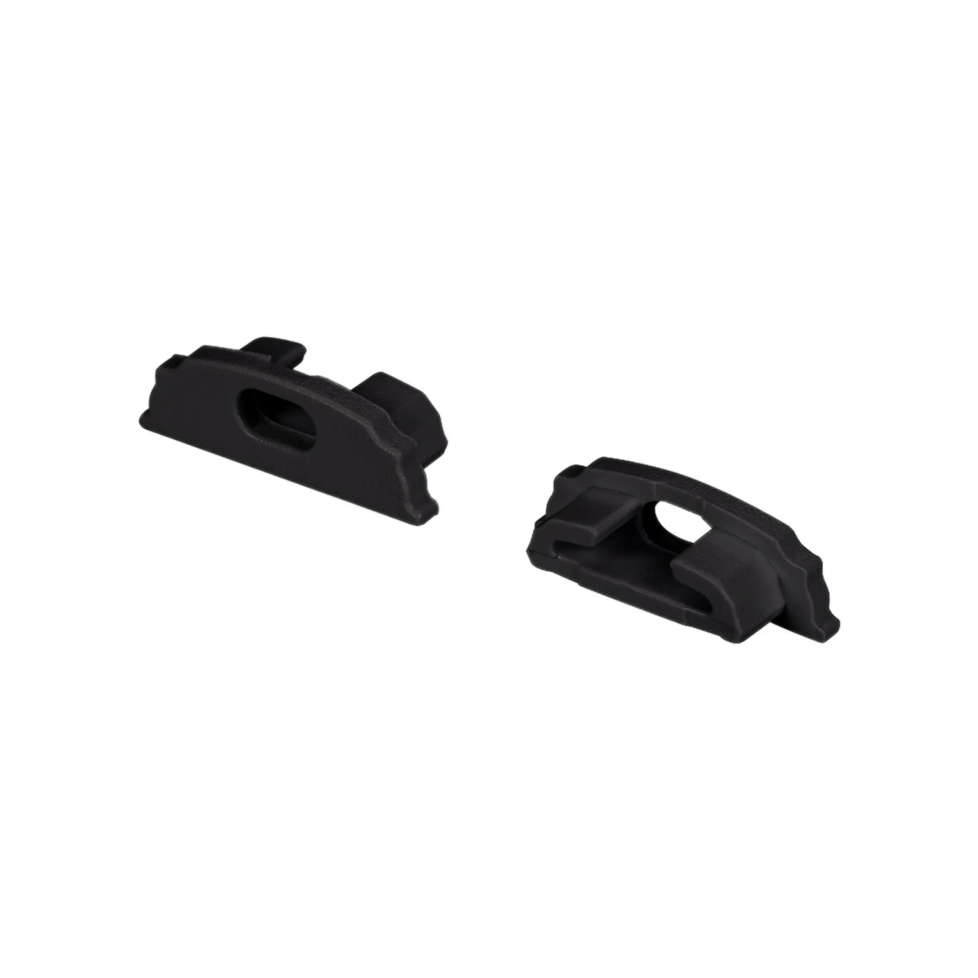 Изображение товара Заглушка ARH-BENT-W18 BLACK с отверстием (Arlight, Пластик) 039589