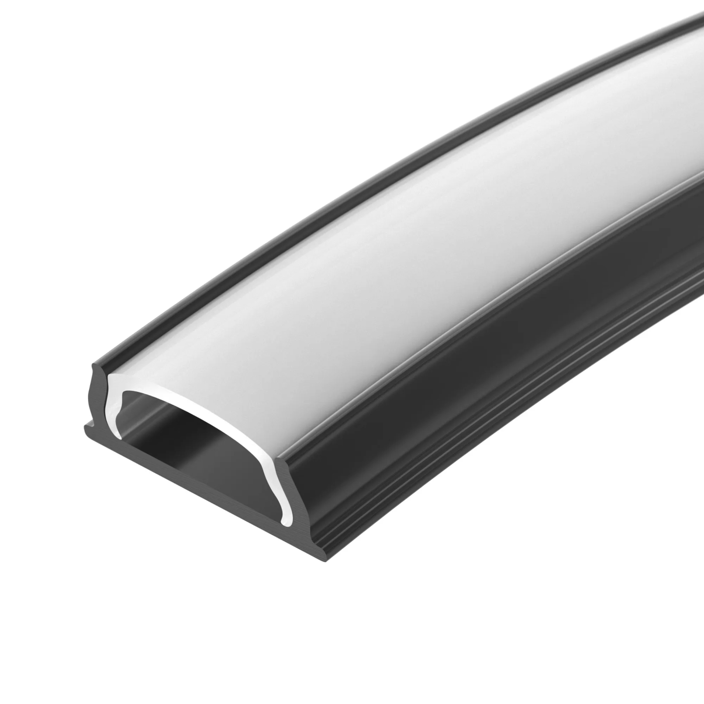 Изображение товара Профиль ARH-BENT-W11-2000 ANOD BLACK (Arlight, Алюминий) 039583