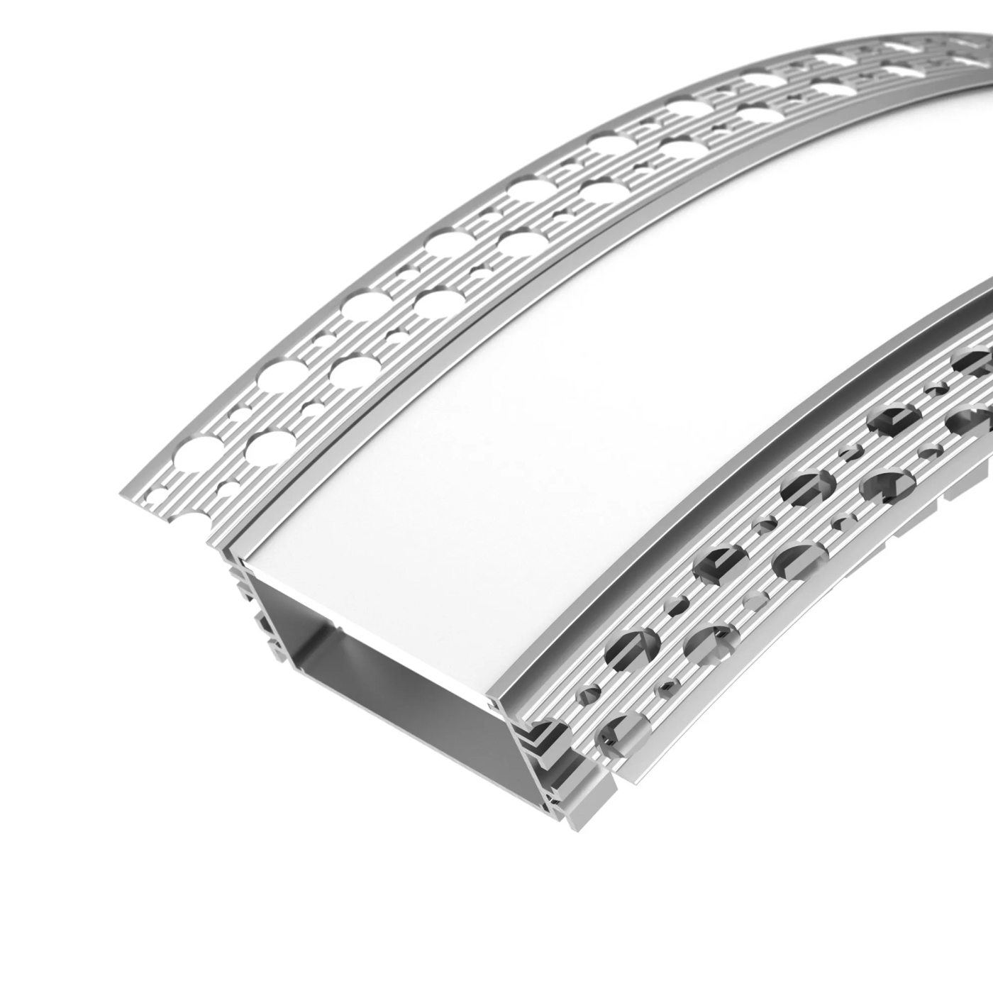 Изображение товара Профиль FANTOM-BENT-W49-TOP-2000 ANOD (Arlight, Алюминий) 046429