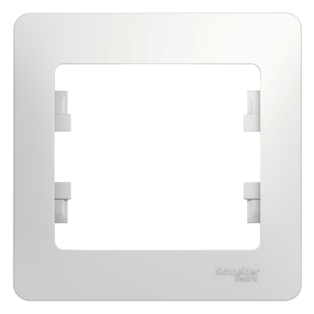 Изображение товара Рамка 1 пост, белый Schneider Electric Glossa GSL000101