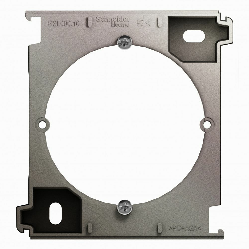 Изображение товара Расширение коробки наружного монтажа Schneider Electric Glossa, платина GSL001200C