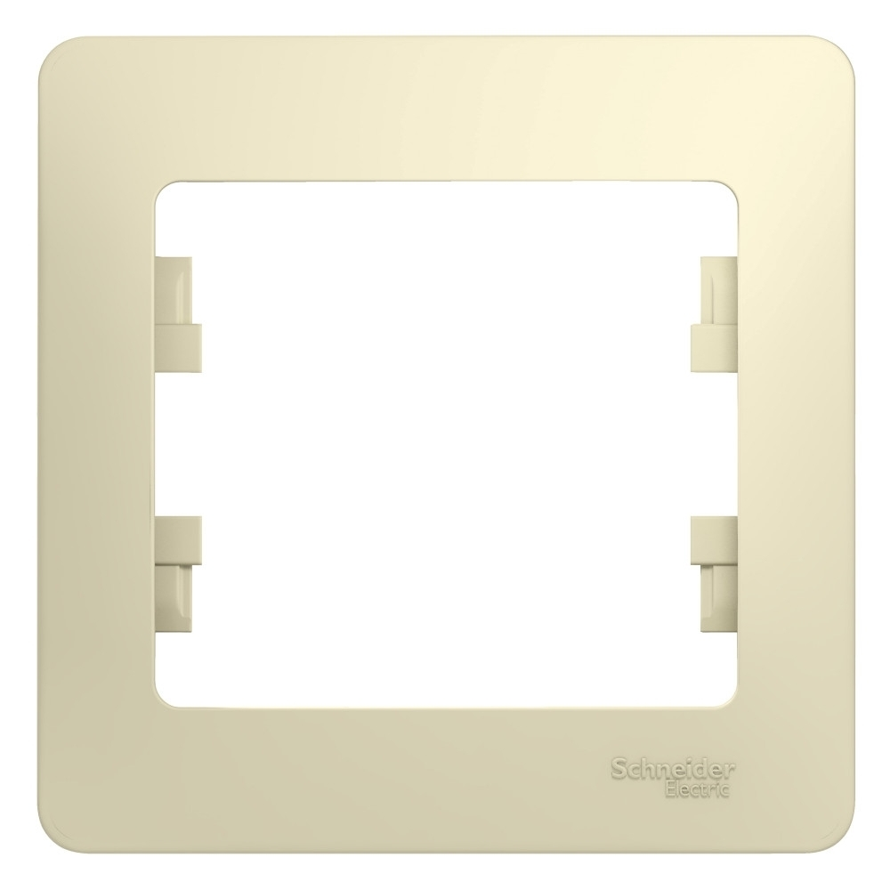 Изображение товара Рамка 1 пост, бежевый Schneider Electric Glossa GSL000201