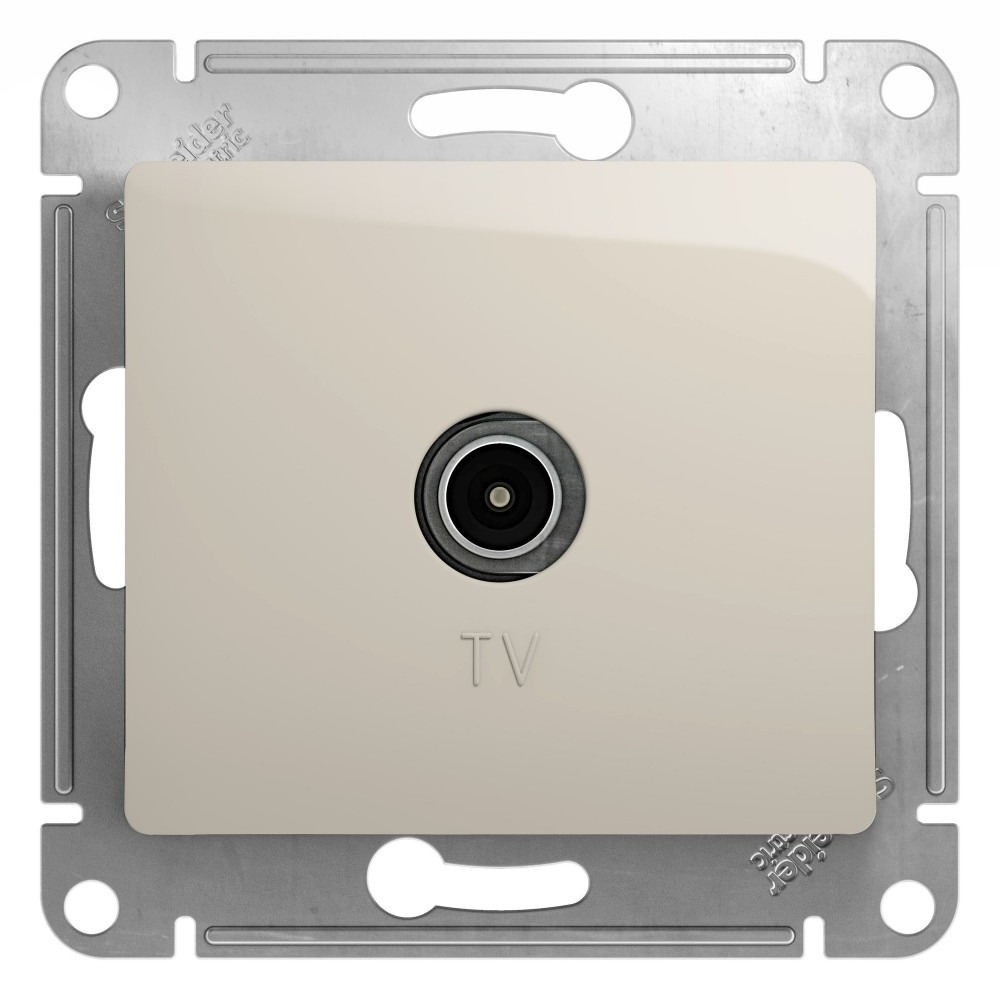Изображение товара Розетка TV оконечная 1DB Schneider Electric Glossa, молочный GSL000991