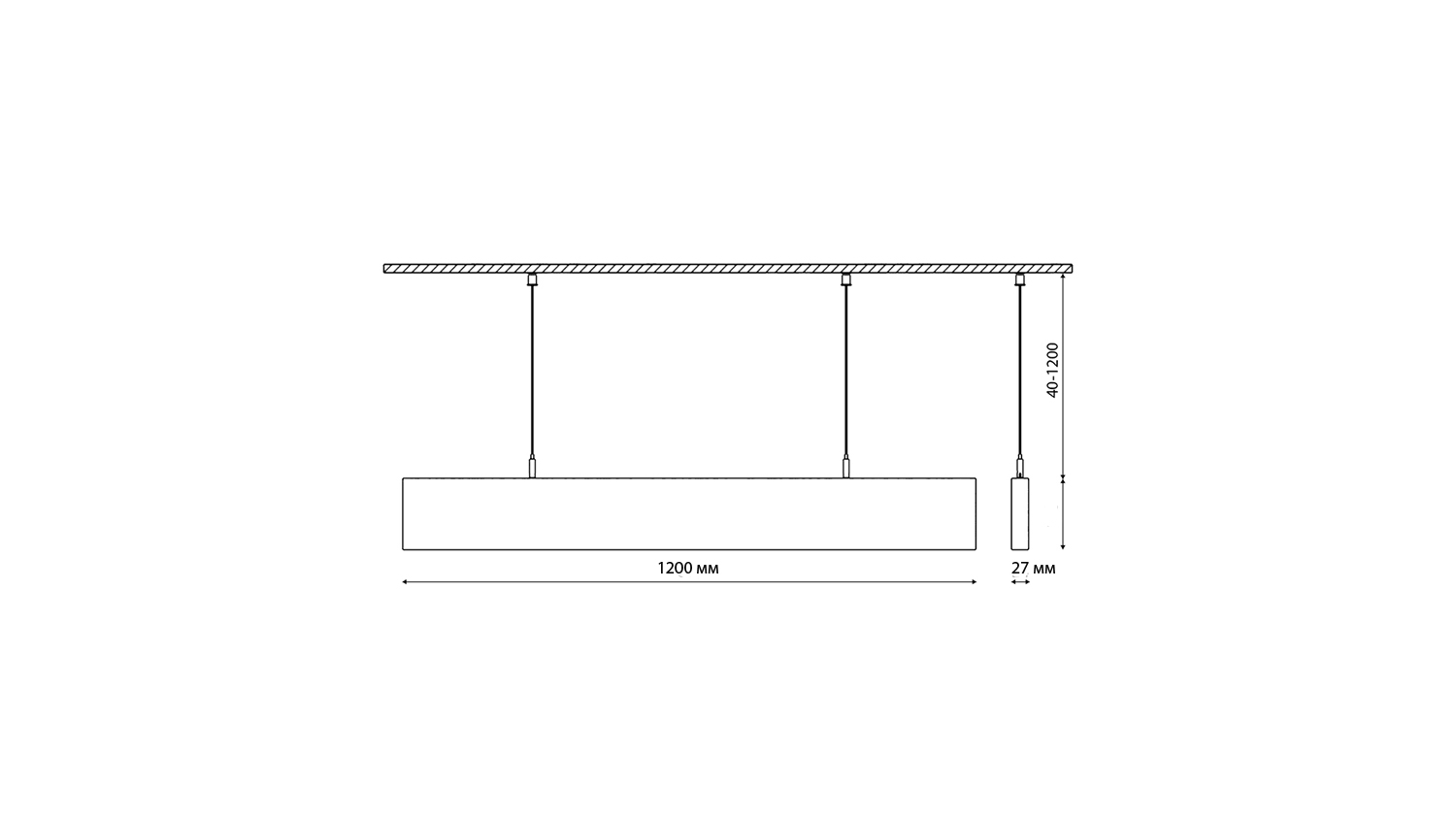 Изображение товара Светильник TIMBERZOY 20W 1200мм Дуб светлый