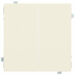 Изображение товара Выключатель двухклавишный проходной, кремовый сатин , 32101+35611 MC, Rikket