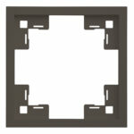 Изображение товара Рамка на 1 пост, капучино, 35810 CP Standart, Rikket