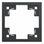 Изображение товара Рамка на 1 пост, чёрный сатин, 35810 MB Standart, Rikket