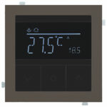Изображение товара Терморегулятор для теплых полов, капучино, 32232 WT+32881 CP, Rikket