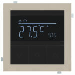 Изображение товара Терморегулятор для теплых полов, латте, 32232 WT+32881 LT, Rikket