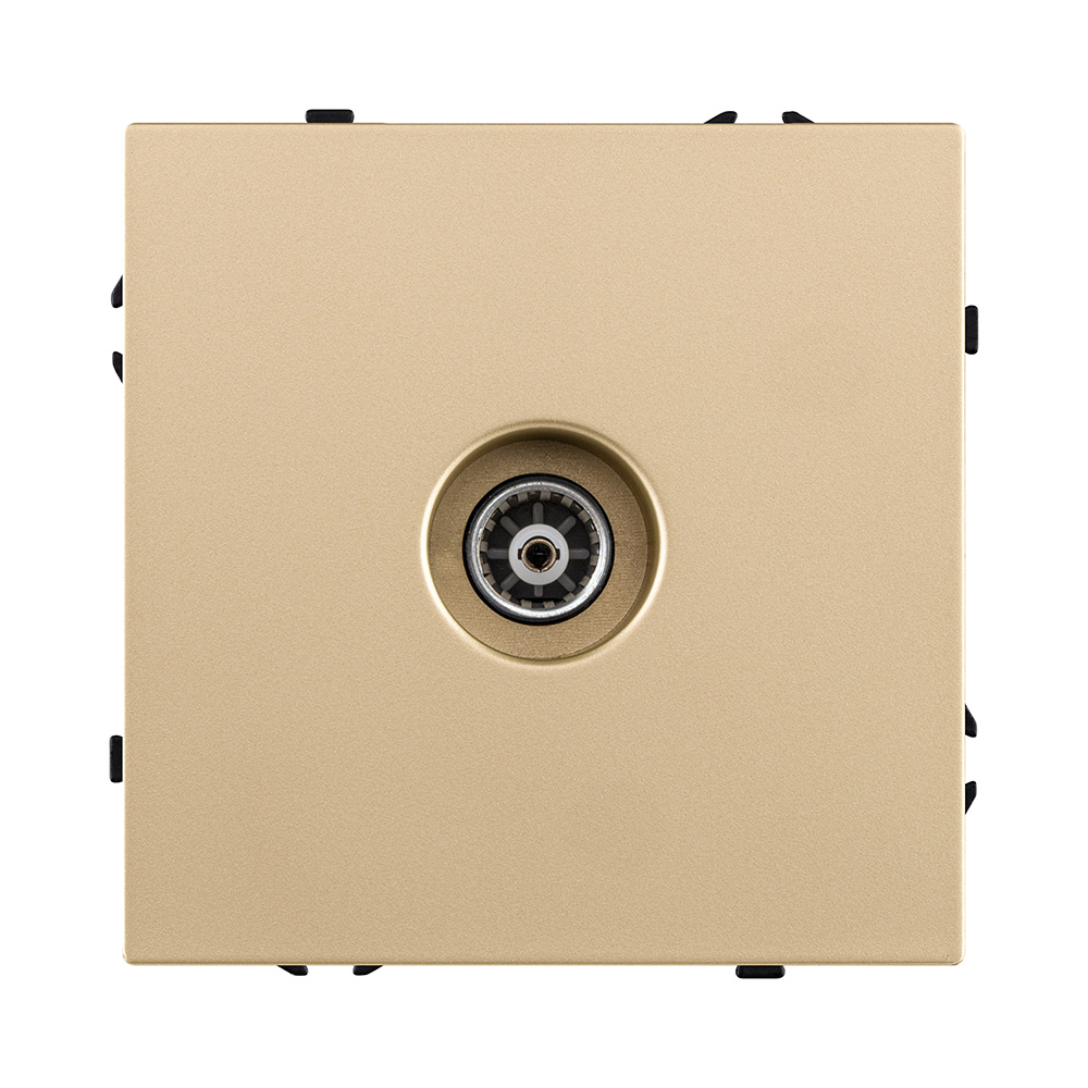 Изображение товара Розетка спутниковая SAT, золотой Kollinger Eclipse EC-021GD