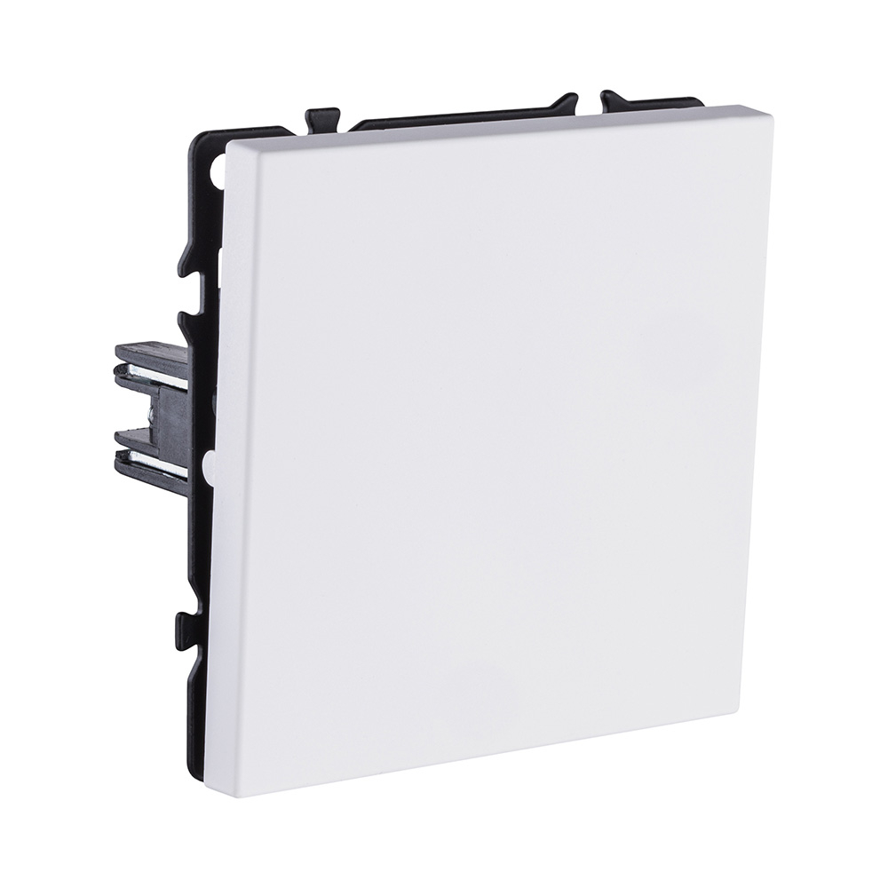 Изображение товара Переключатель 1-клавишный перекрестный 10А/220vВ, белый матовый Kollinger Eclipse EC-003WH