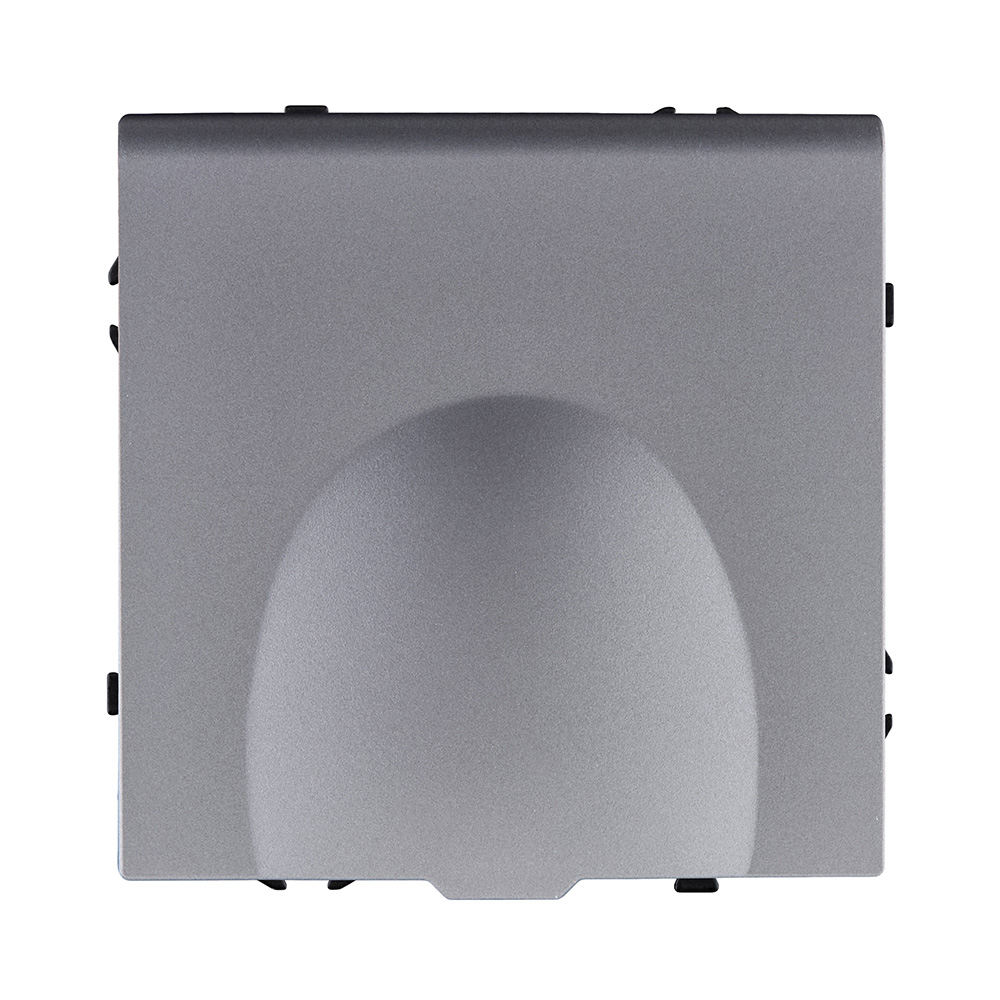 Изображение товара Розетка электрическая SCHUKO 16A/220v В с крышкой, серый Kollinger Eclipse EC-015GY